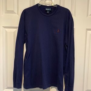 Polo by Ralph Lauren Navy Long Sleeve T-Shirt